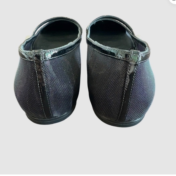 Jimmy Choo Women's Elisa Mary Jane Flats Size 7 Black NWT - Picture 4 of 4